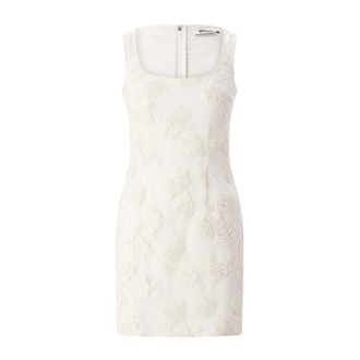 Rotate ROTATE Birger Christensen, Short Dresses, female, Beige, Size: XS Short Dresses