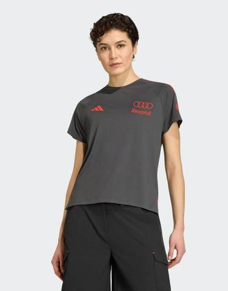 adidas Audi Formula One Team Mechanics - Maglia da donna nero utility / rosso hi-res