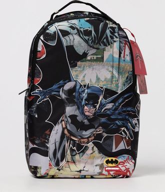 Sprayground Zaino DC Batman Collage Shark DLXR Sprayground in nylon stampato