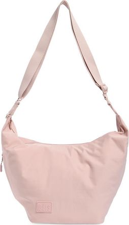 Béis The Crescent Catchall Crossbody Bag in Atlas Pink at Nordstrom
