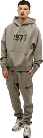Fear of God 1977 Tracksuit - Heren - Trainingspakken - Grijs - L - Katoen - Fitness