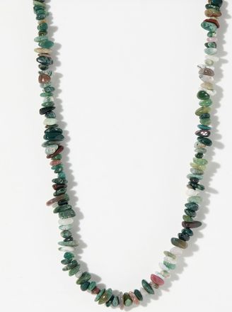 Le 31 Mens Irregular natural stone necklace