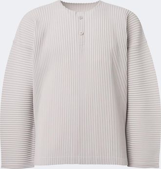 Homme Pliss&eacute; Issey Miyake Homme Pliss&eacute; Issey Miyake Camiseta con botones Monthly Colors: September