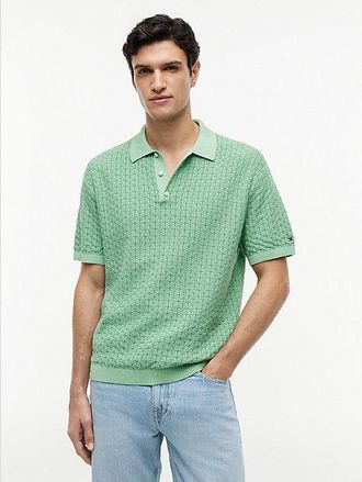 Tommy Hilfiger Washed Structured Polo Shirt