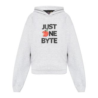 Coperni Hoodie - Dames - Hoodies - Grijs - M - Katoen - Hoodies & sweatvesten