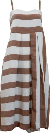 Antonelli Kleedjes - Dames - Casual kleedjes - Veelkleurig - M - Linnen - Kleedjes