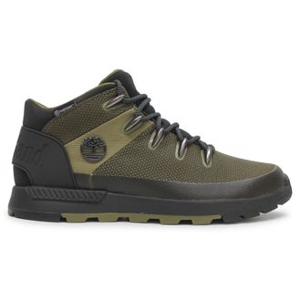 Timberland Sprint Trekker Mid Textile Mens Comfort Boots - Military Olive - Size:UK 11.5