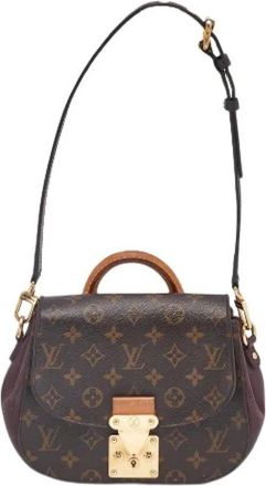 Louis Vuitton Pre-owned Shoulder Bags, female, Brown, Size: ONE SIZE Pre-owned Coated Canvas Shoulder Bag