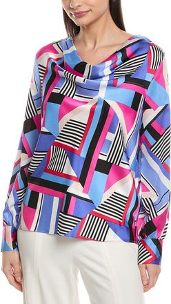 Karl Lagerfeld Karl Lagerfeld Satin Back Blouse