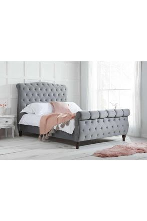 Birlea Colorado Bed in Grey | Size: Super King