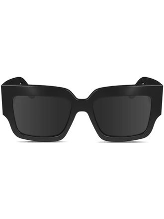 Victoria Beckham rectangle-frame sunglasses - Black