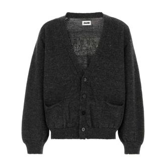 Magliano Cardigans, male, Black, Size: XL Wool Cardigan