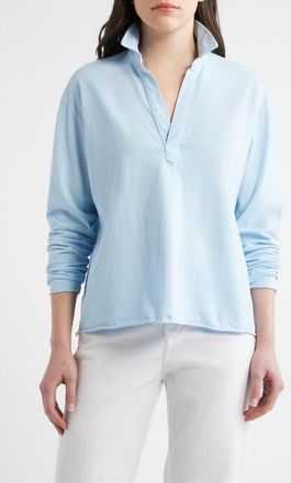 Frank & Eileen Patrick Popover Henley in Dive Blue at Nordstrom, Size X-Large