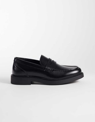 Only & Sons mocassini neri-Nero