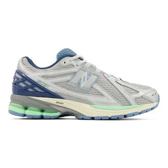 New Balance Sneakers, male, Multicolor, 9 UK, Silver Mesh Trainers 1906