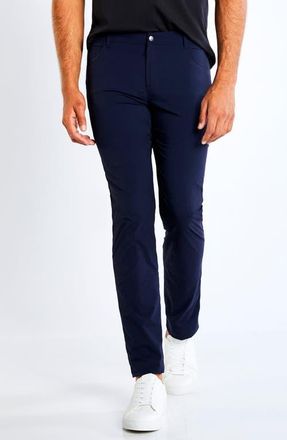 Anatomie Alessio Five Pocket Jean Style Pant in Navy at Nordstrom, Size 40 X 33