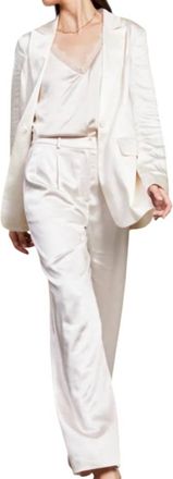 Skies Are Blue Clothing Snow Cynical Pants In Cream