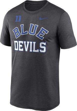 Nike Duke Primetime Arch Mantra Legend Nike Mens Dri-FIT College T-Shirt in Grey | NKGK06FDU-ZZX