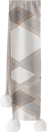 Joseph Ribkoff Sjaal met Baldetails - Dames - Wintersjaals - Veelkleurig - ONE Size - Polyester - Accessoires