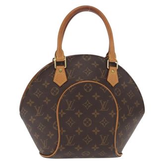 Louis Vuitton Ellipse Bag Monogram Canvas Brown Canvas Handbag (Pre-Owned)