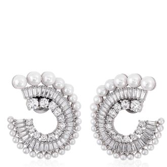 Swarovski x Ariana Grande Mixed Cuts Drop Earrings