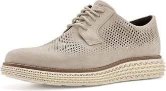 Cole Haan Originalgrand 2.0 Oxfords Mens Shoes Oxford Tan Suede/Natural/Ivory : 10.5 D - Medium, Leather