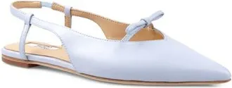 Zigi Soho Hala Pointed Toe Slingback Flat in Dusty Blue at Nordstrom, Size 11