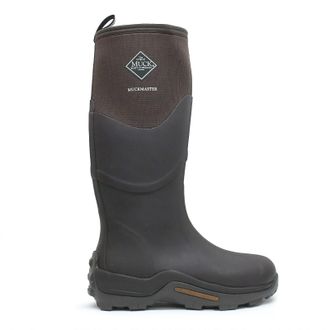 The Original Muck Boot Company Muckmaster Gold Rubber Synthetic Mens Calf Length Boots - Bark - Size:UK 13