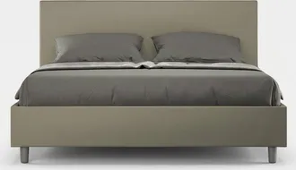 Les Tendances Cama Matrimonio Contenedor 160x200 Moderno Polipiel Adele M1 - Marr&oacute;n