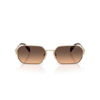 Prada 0pr A51s Octagonal Steel Sunglasses