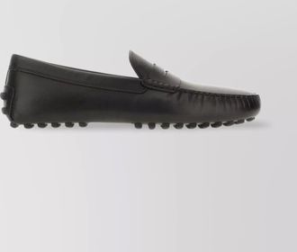 Tod's leather gommino loafers