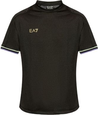 Emporio Armani T-shirt con stampa - Nero