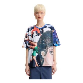 Sunnei Sunnei, Dames, Tops, Veelkleurig, Maat: XS Polyamide