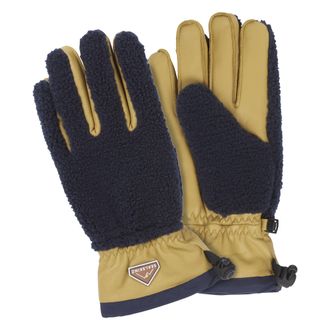 Sealskinz Sealskinz Unisex Waterproof Sherpa Fleece Hiking Gloves for Men and Women - Navy - Size Medium