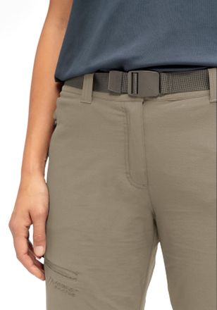 Maier Sports Outdoorhose MAIER SPORTS Lulaka Winter, Damen, Gr. 34, Normalgr&ouml;ssen, beige (dunkelbeige), 90% Polyamid, 10% Elasthan, Hosen Outdoorhose, Damen Winter