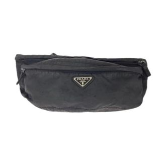 Prada Pre-owned Tessuto Nylon Waist Bag - unisex - Pre-owned - Zwart - Maat: ONE Size Nylon