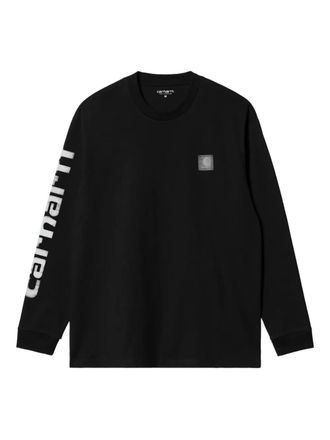 Carhartt Work in Progress Archive Script long-sleeve T-shirt - men - Cotton - S - Black