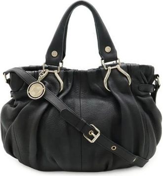 Celine Pre-owned Handbags, female, Black, Size: ONE SIZE Pre-owned Leather celine-bags