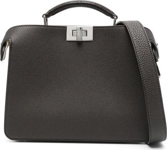 Fendi Borsa tote Peekaboo ISeeU piccola - Marrone