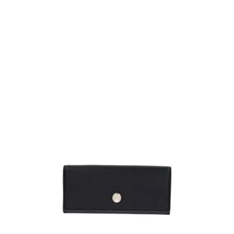 Twinset Accessoires, Dames, Zwart, ONE Size, Polyester, Continental Portemonnee