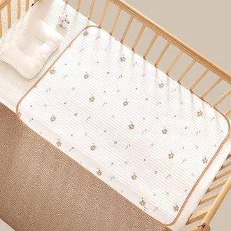 OEM Fasciatoio Impermeabile Per Neonati, Assorbente Per Urina Lavabile, 70 X 90 Cm, Tpu Impermeabile, Superficie In Cotone, Traspirante E A Prova Di Perdi