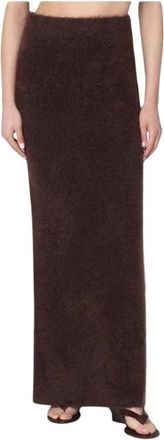 Soft Goat Mujer, Faldas, Marr&oacute;n, Talla: S
