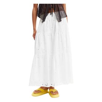 Desigual Dames, Rokken, Wit, Maat: XS