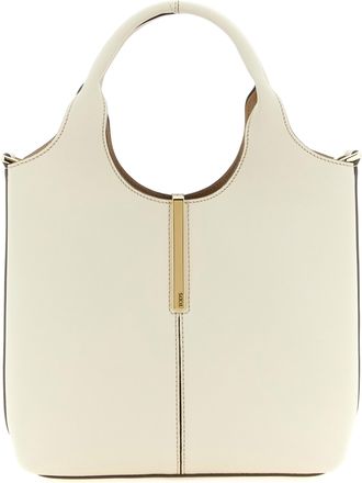 Tod's White Calfskin Tote Womens Bag