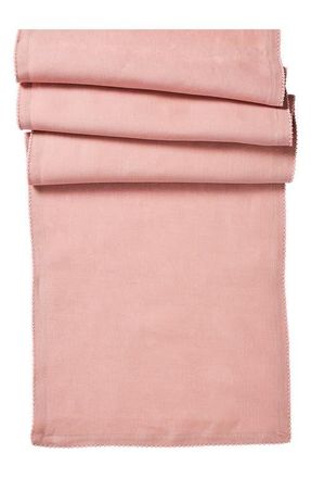 Juliska Berry Scallop Linen Table Runner in Pink at Nordstrom
