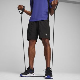 Puma Shorts in maglia CLOUDSPUN 7 da uomo, Abbigliamento, Nero, XS