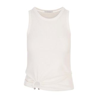 Paco Rabanne Mujer, Camisetas, Blanco, Talla: S