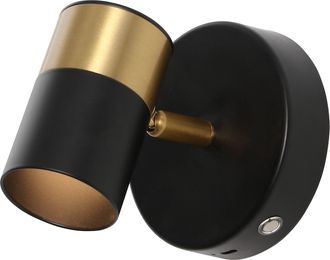 Jonathan Y Designs Paola 1-Light Modern Adjustable Head Integrated Dimmable LED Rechargeable Wall Spotlight with Touch Sensor