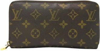Louis Vuitton Pre-owned Wallets, male, Brown, Size: ONE SIZE Pre-owned Zippy Wallet Monogram Wallet