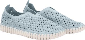 Ilse Jacobsen Womens Tulip Casual Slip-On Shoes In Ash Blue